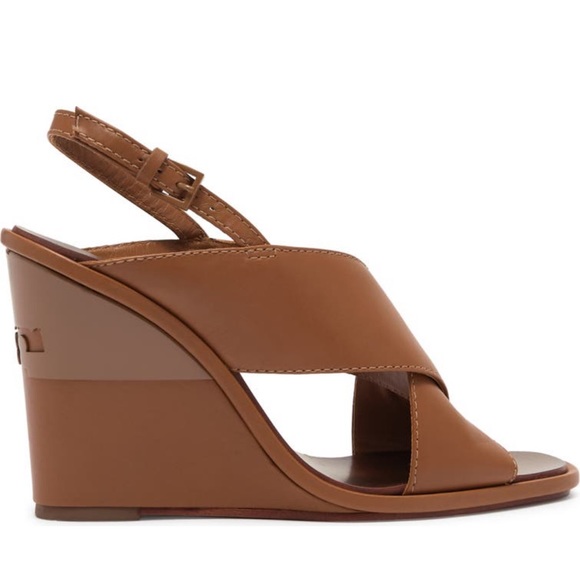 🔥🔥TORY BURCH Gabrielle Wedge Sandal - Picture 4 of 17